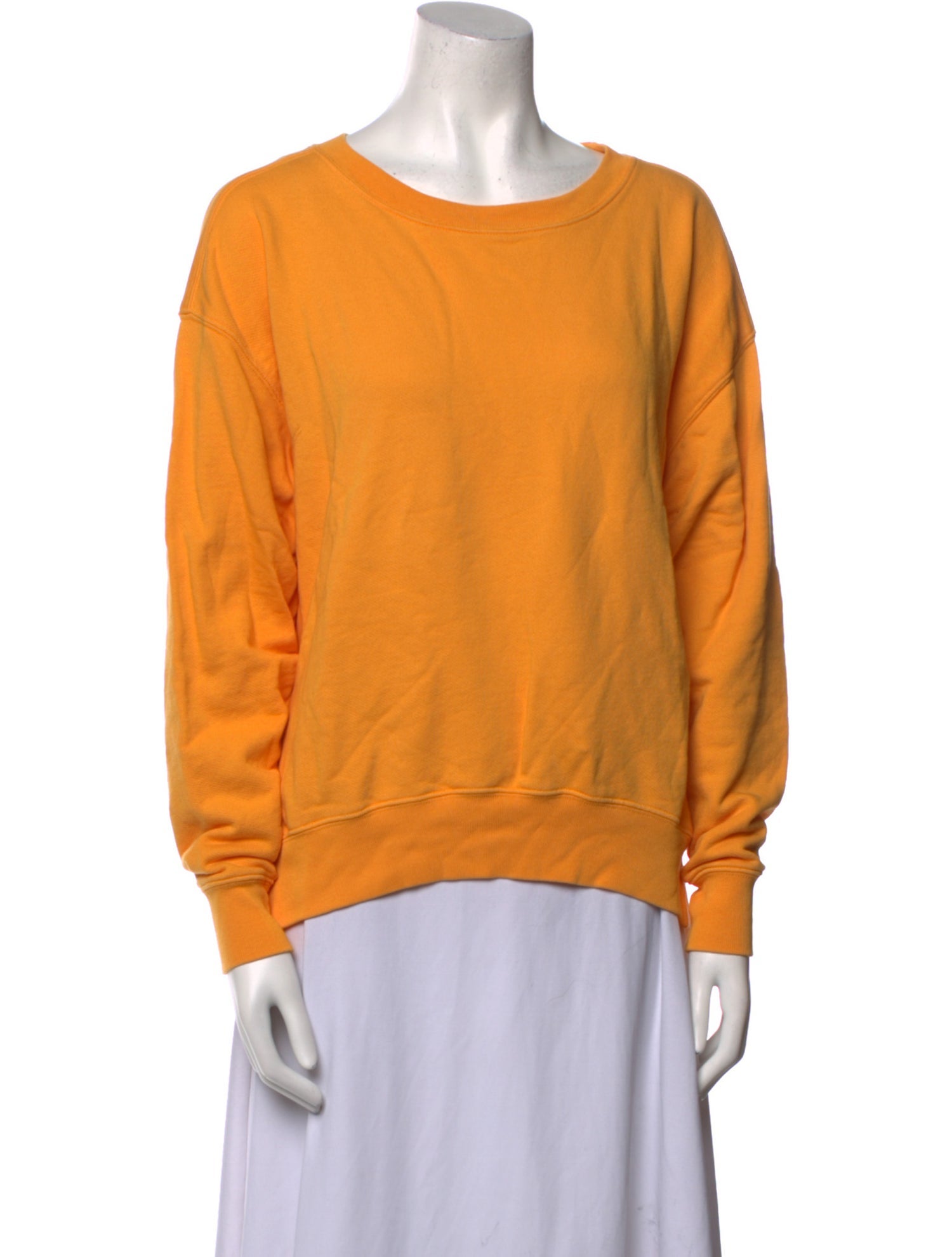 FRAME Scoop Neck Long Sleeve Sweatshirt