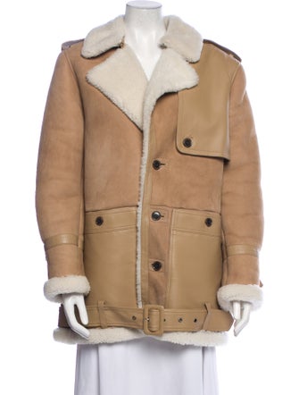 FRAME Shearling Fur Coat