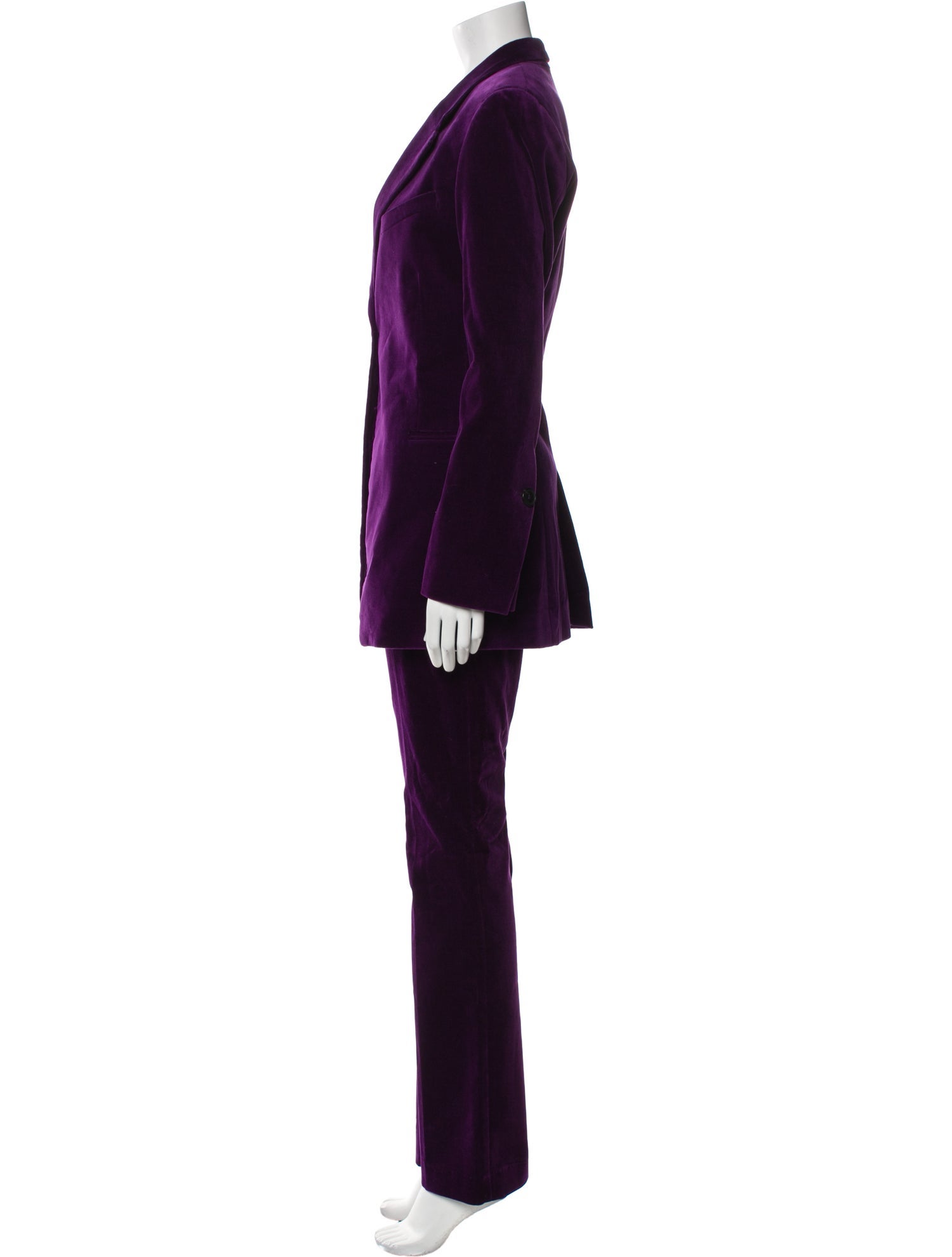 FRAME Velvet Pantsuit