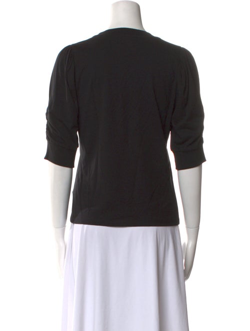 FRAME Crew Neck Three-Quarter Sleeve T-Shirt