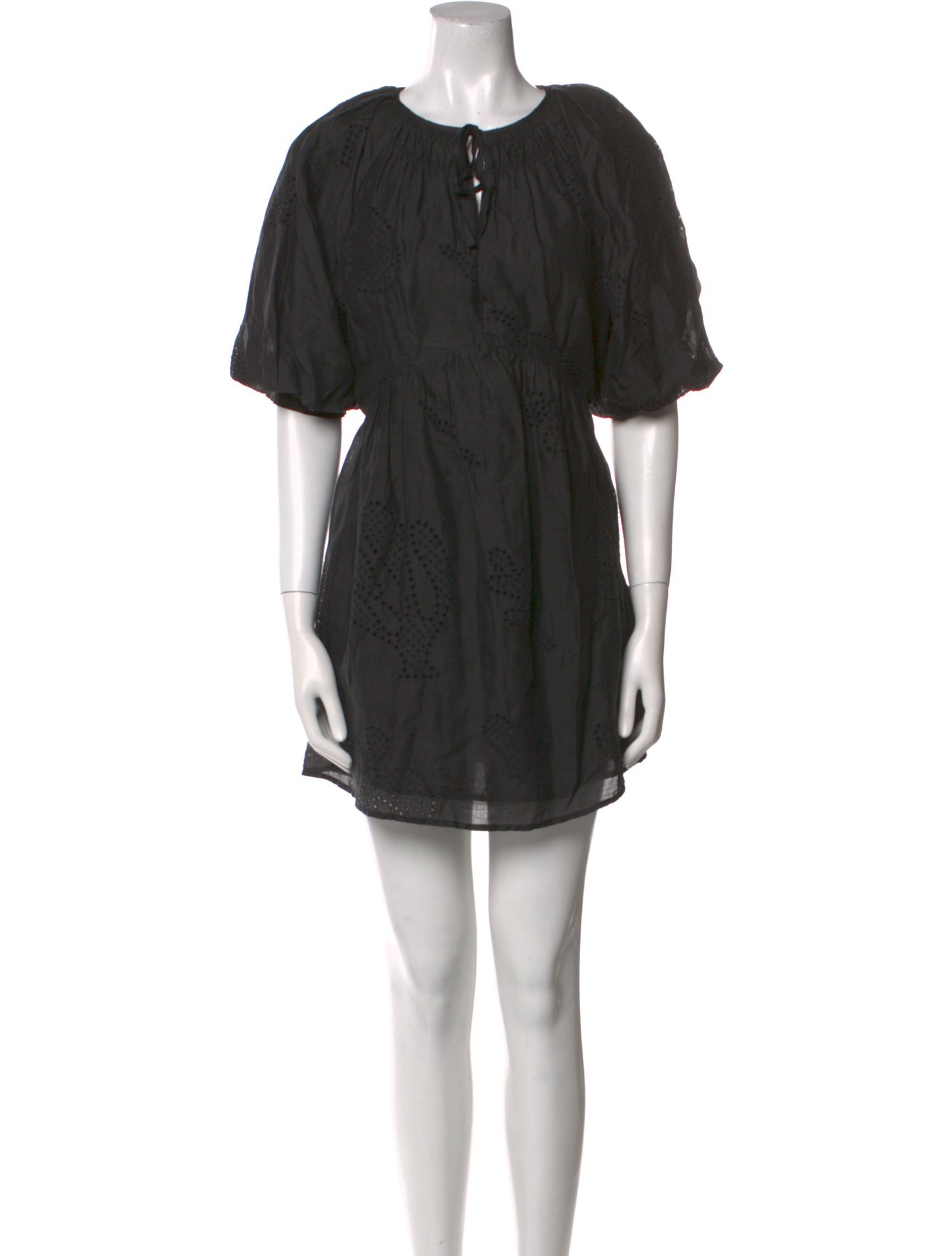 FRAME Crew Neck Mini Dress