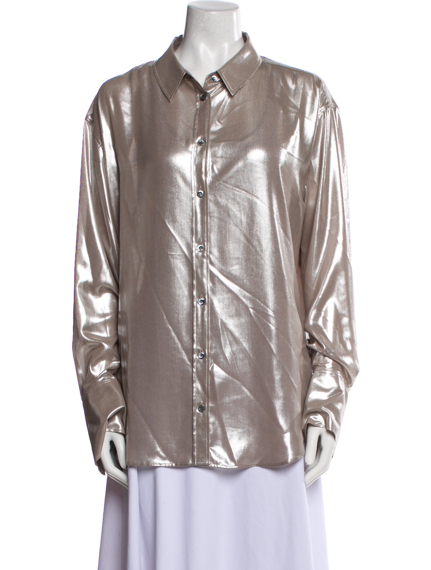 FRAME Long Sleeve Button-Up Top w/ Tags