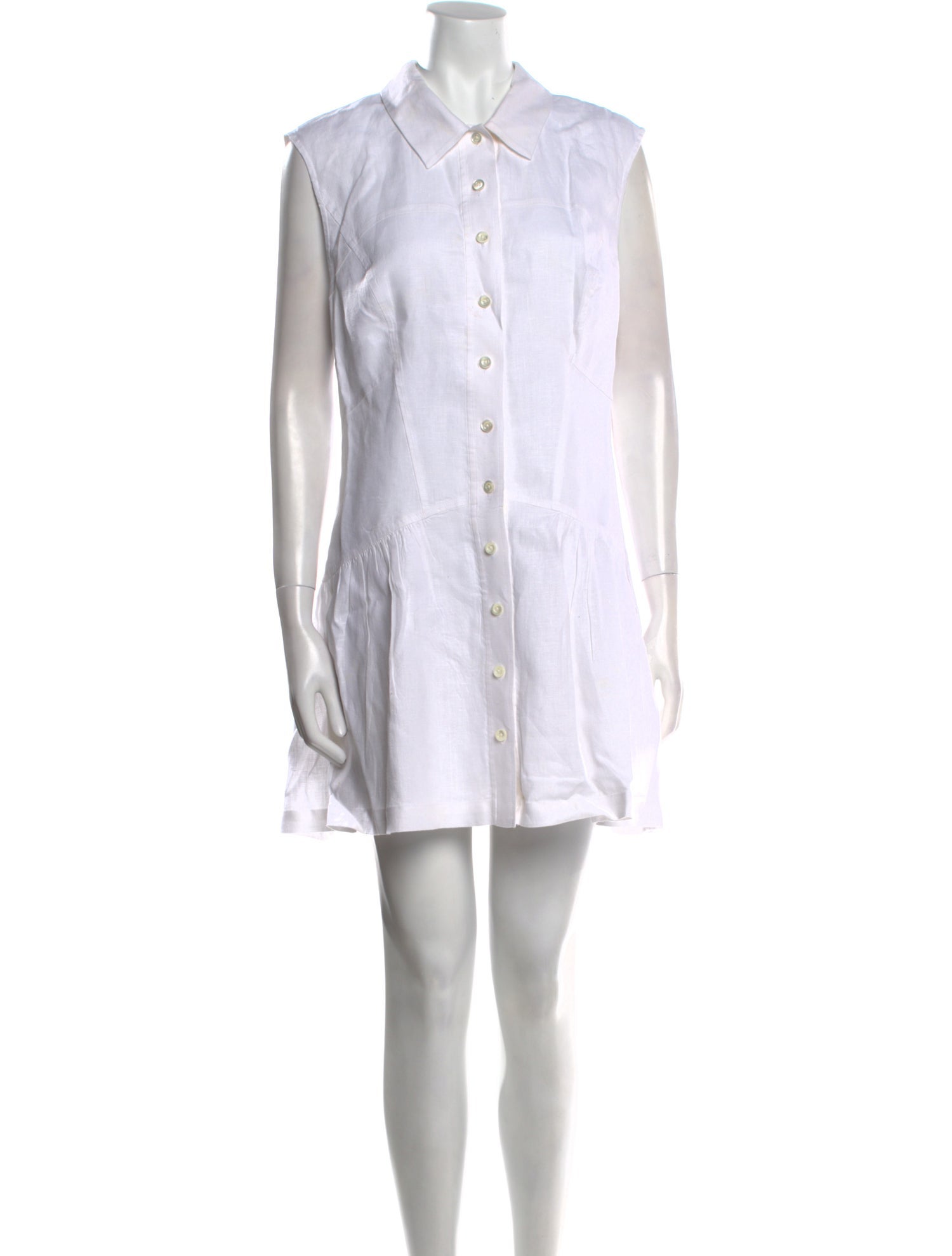 FRAME Linen Mini Dress