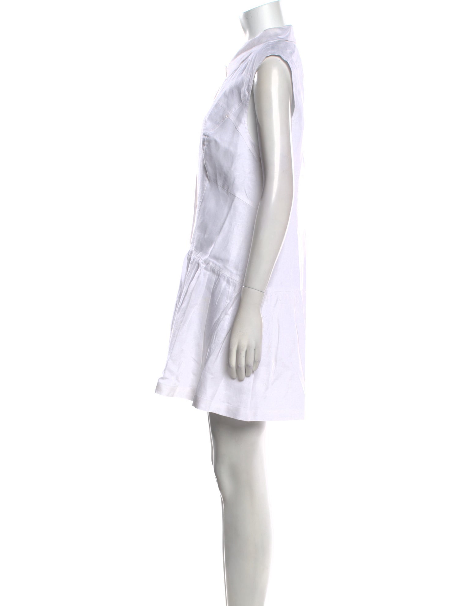 FRAME Linen Mini Dress