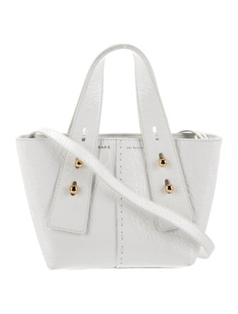 FRAME Patent Leather Shoulder Bag