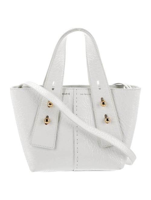 FRAME Patent Leather Shoulder Bag