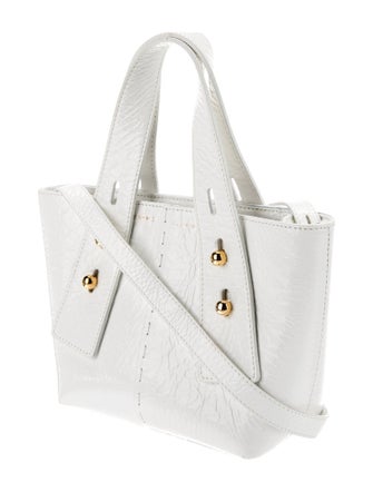 FRAME Patent Leather Shoulder Bag