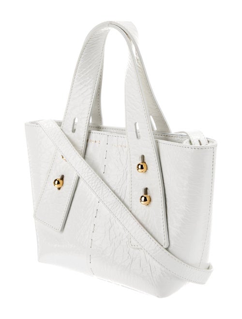 FRAME Patent Leather Shoulder Bag