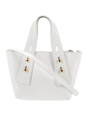 FRAME Patent Leather Shoulder Bag