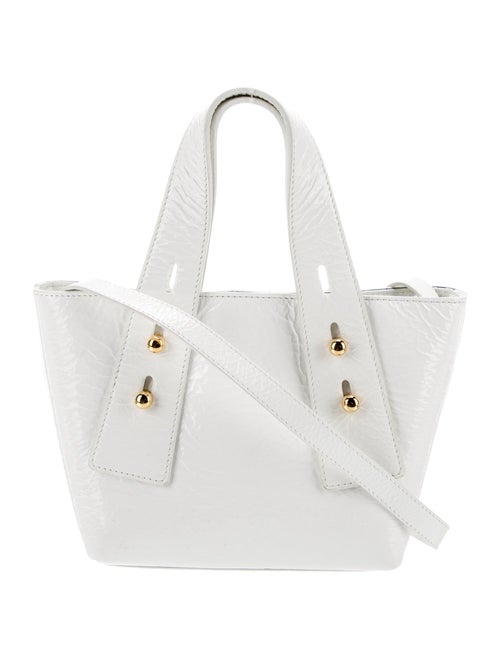 FRAME Patent Leather Shoulder Bag