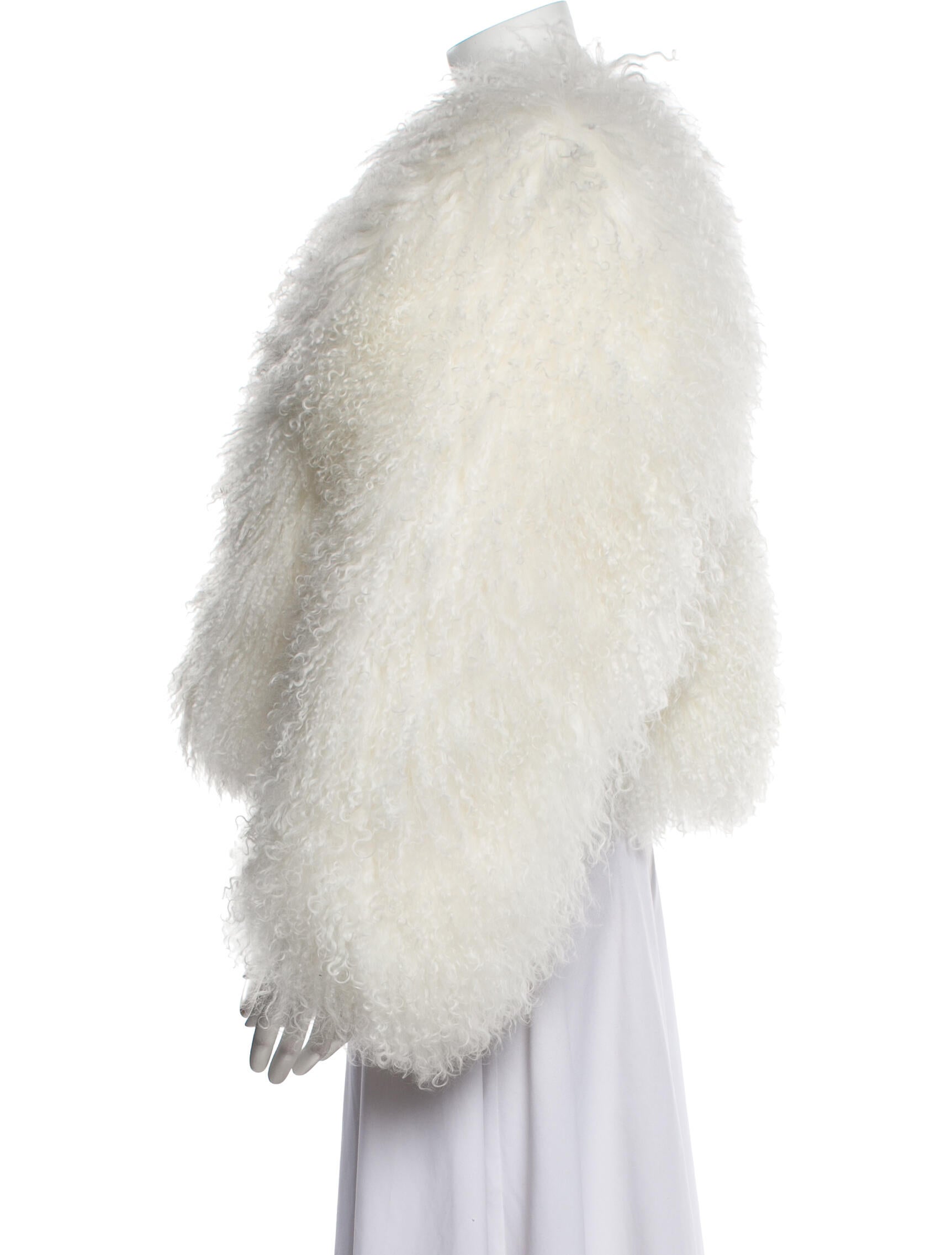 FRAME Lamb Leather Faux Fur Jacket