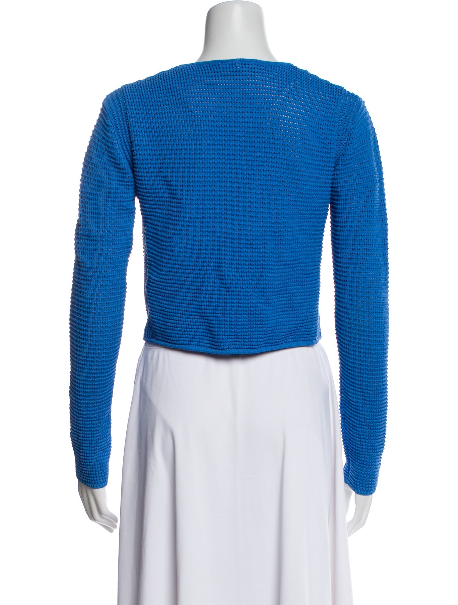 FRAME Colorblock Pattern V-Neck Sweater