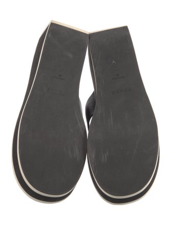 FRAME Leather Printed Slides