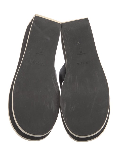 FRAME Leather Printed Slides