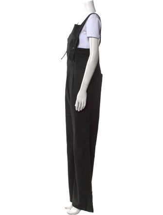 FRAME Square Neckline Jumpsuit