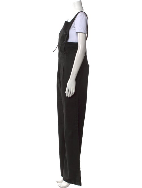 FRAME Square Neckline Jumpsuit