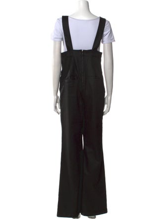 FRAME Square Neckline Jumpsuit