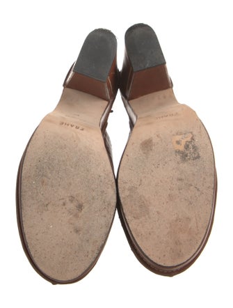 FRAME Leather Mules