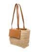 FRAME Raffia Bucket Bag