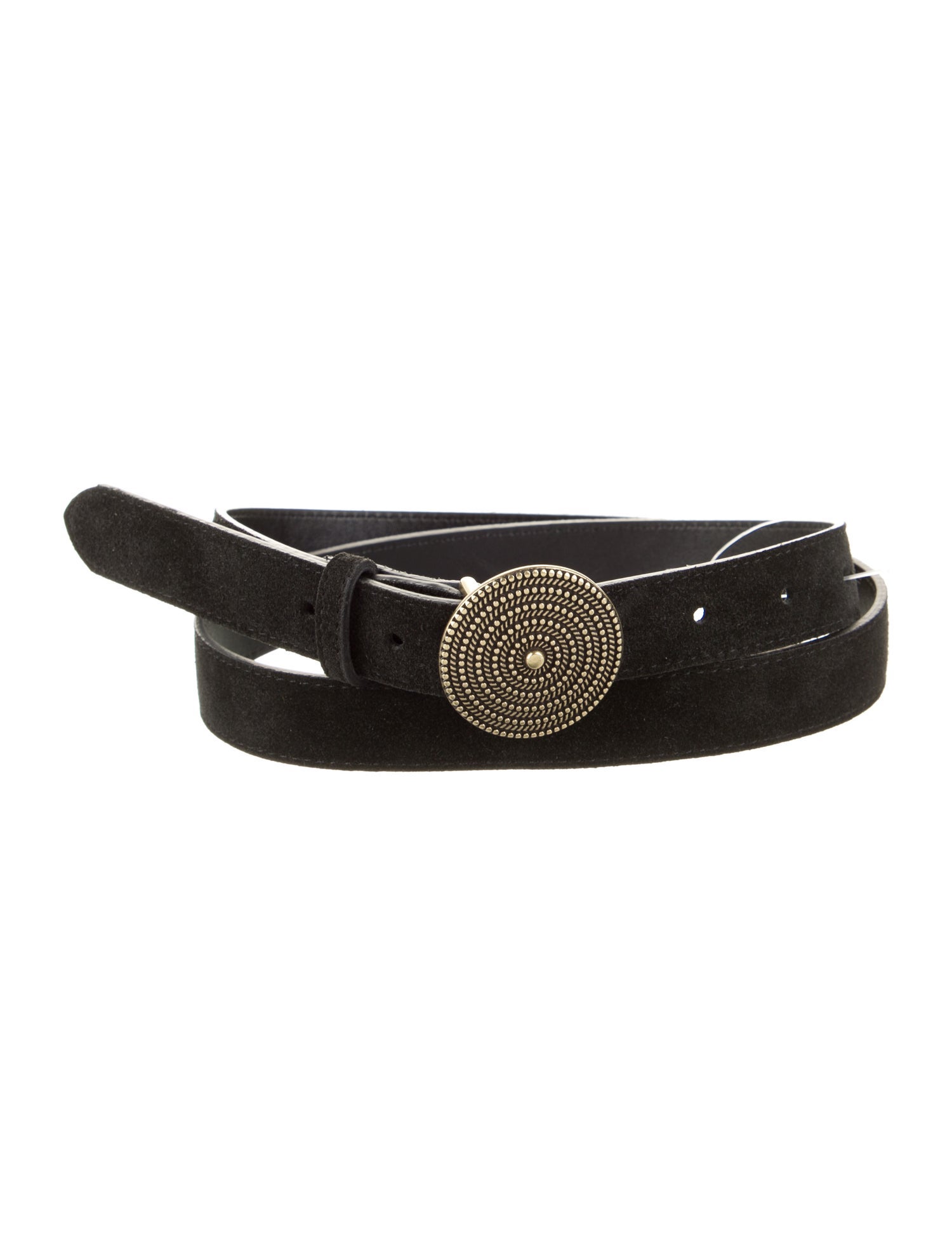 FRAME Skinny Suede Belt