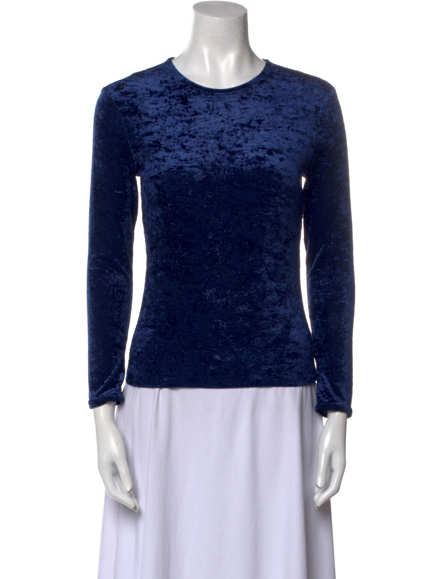 FRAME Crew Neck Long Sleeve Top