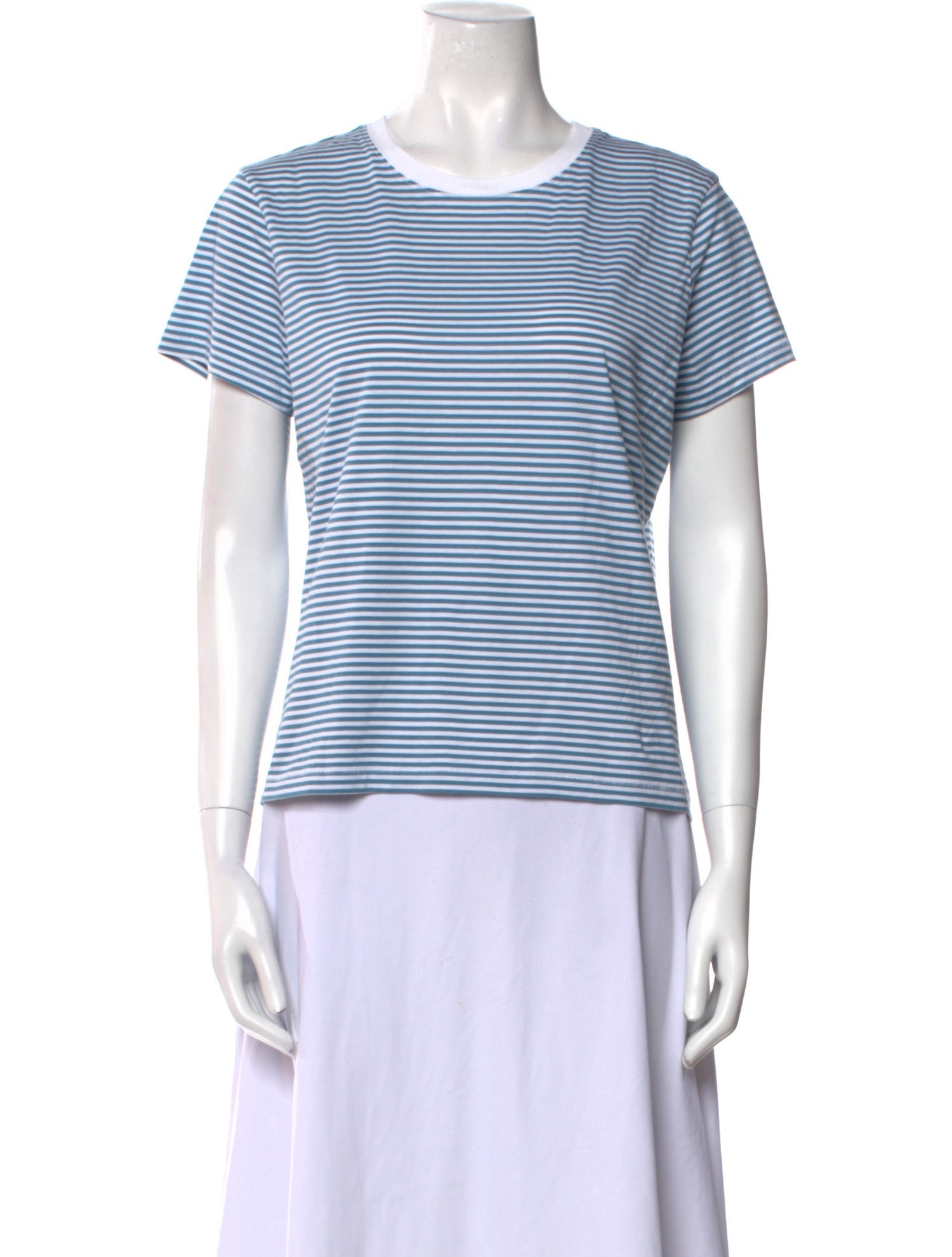 FRAME Striped Crew Neck T-Shirt w/ Tags