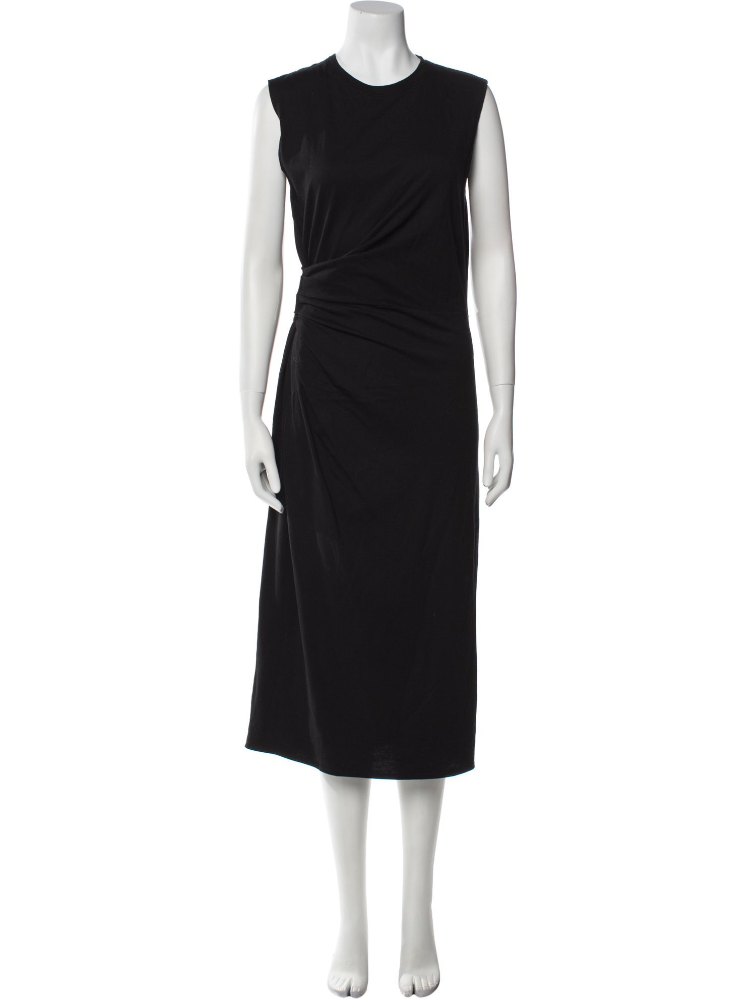 FRAME Crew Neck Long Dress