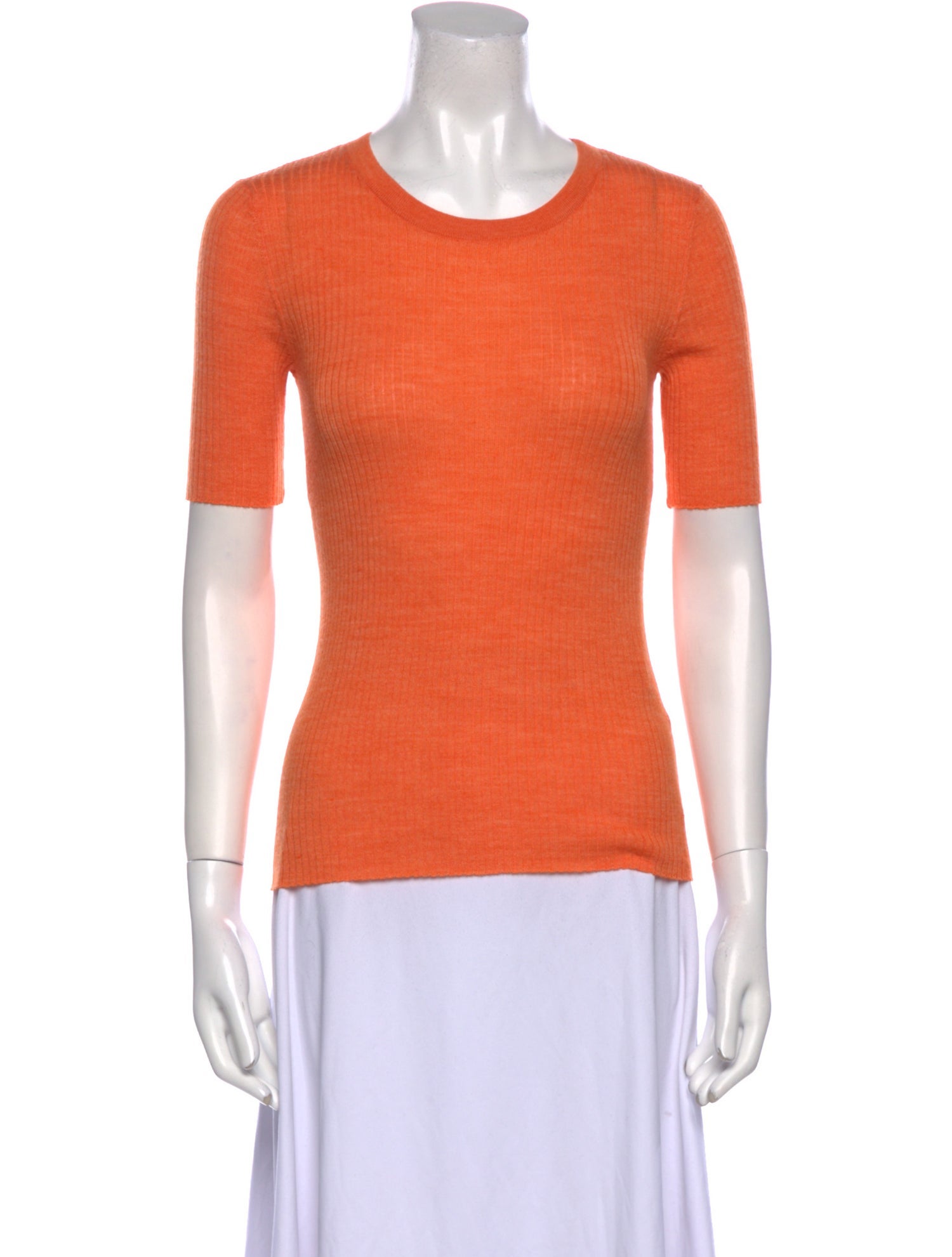 FRAME Scoop Neck Short Sleeve T-Shirt