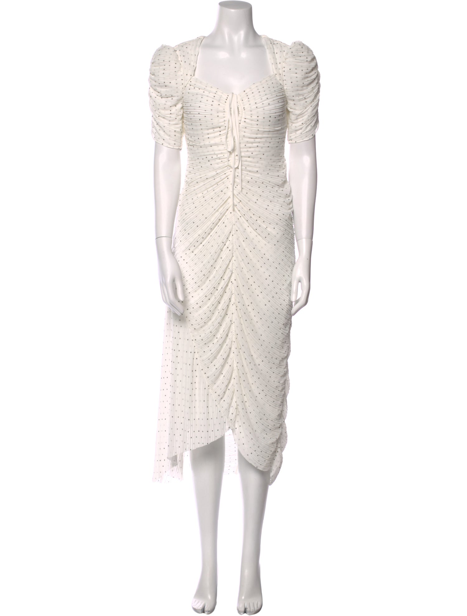 FRAME Polka Dot Print Long Dress w/ Tags