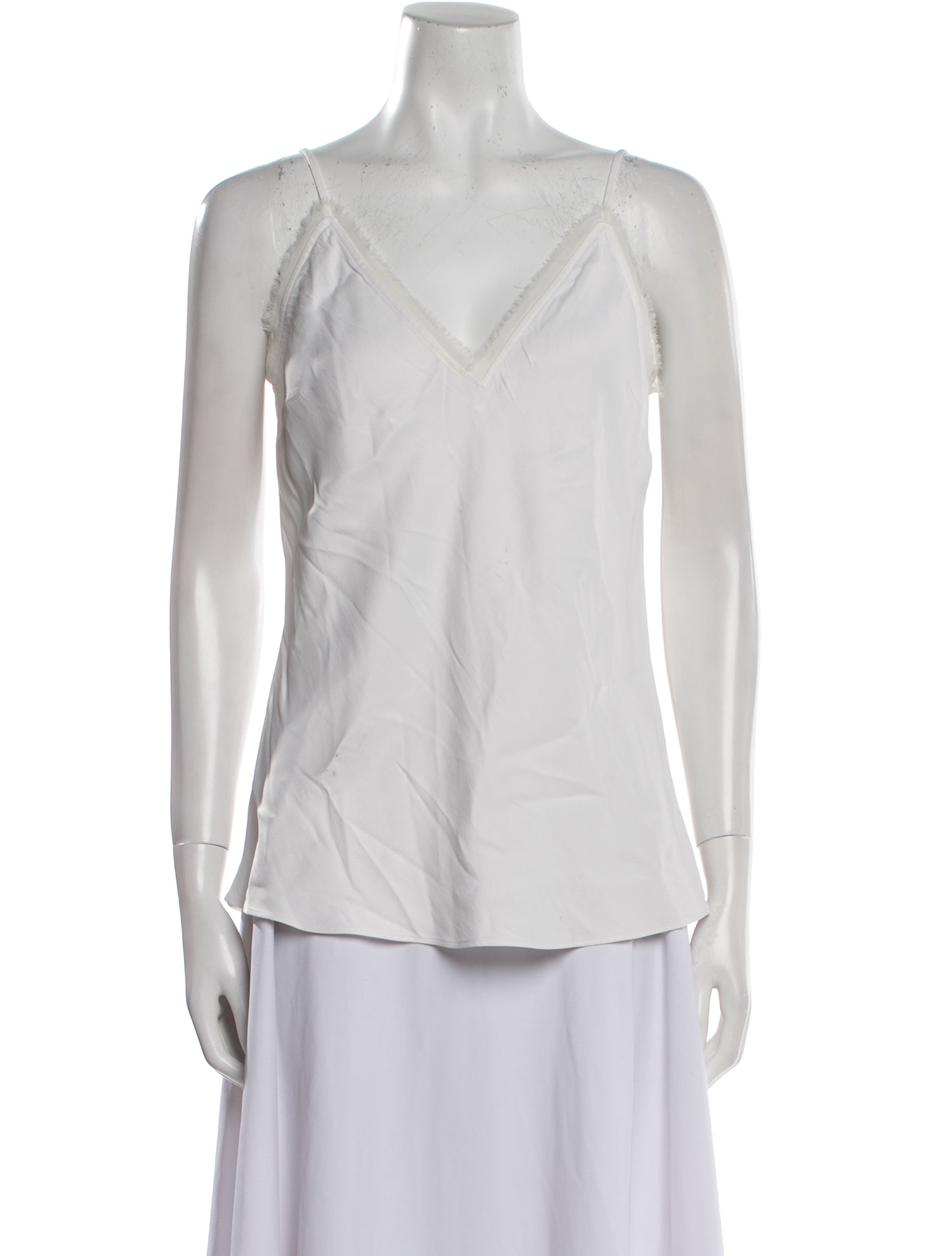 FRAME V-Neck Sleeveless Top