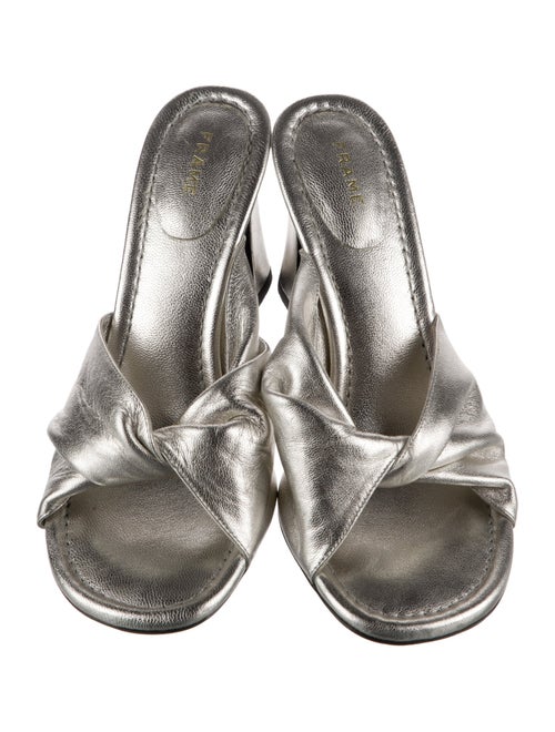 FRAME Leather Slides