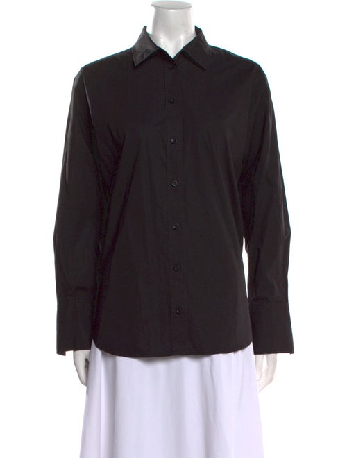 FRAME Long Sleeve Button-Up Top