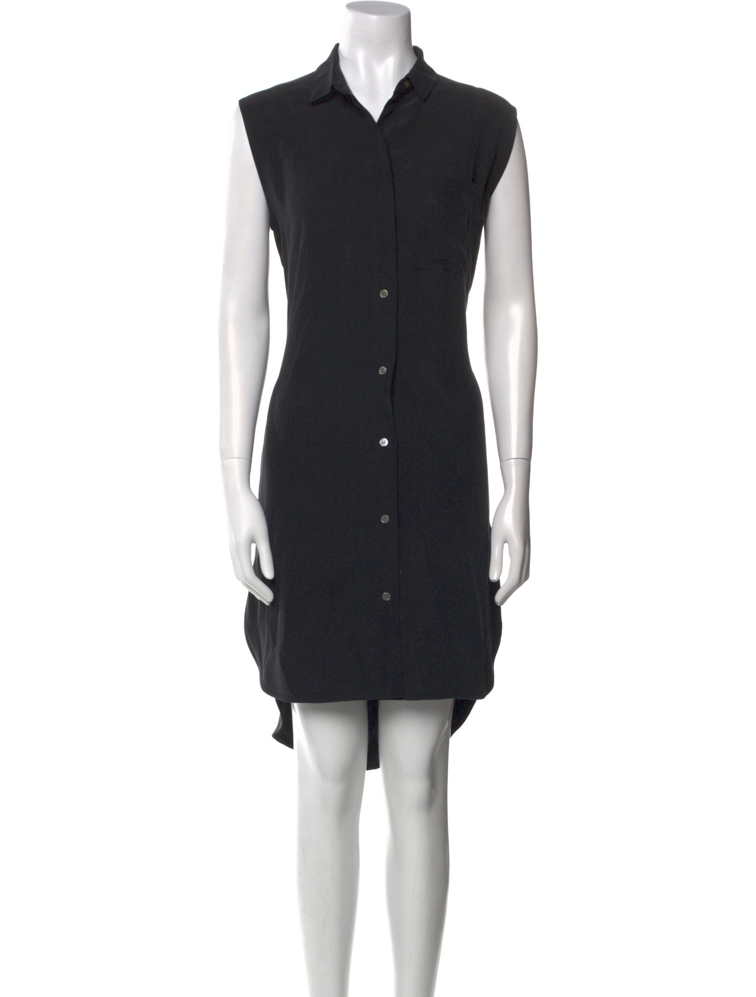 FRAME Silk Midi Length Dress