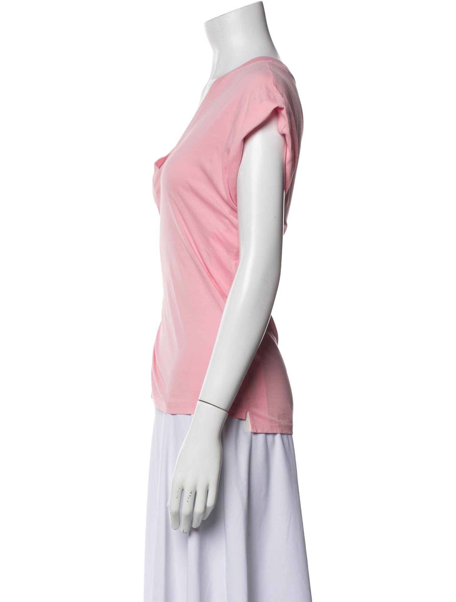 FRAME V-Neck Short Sleeve T-Shirt