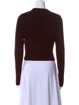 Frame x Ritz Paris Cashmere Graphic Print Sweater