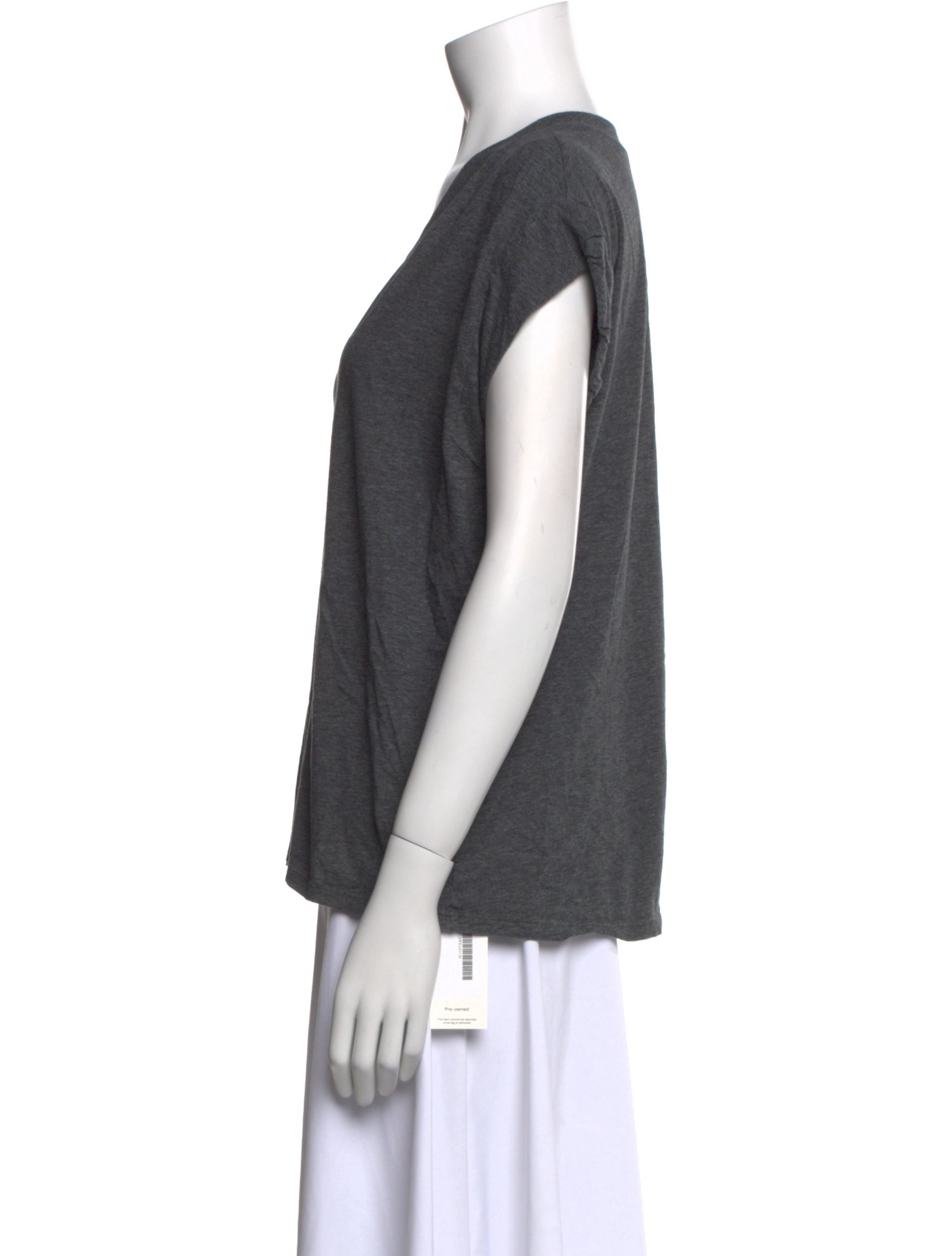 FRAME V-Neck Short Sleeve T-Shirt