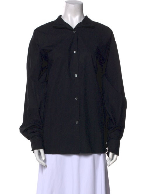 FRAME Long Sleeve Button-Up Top