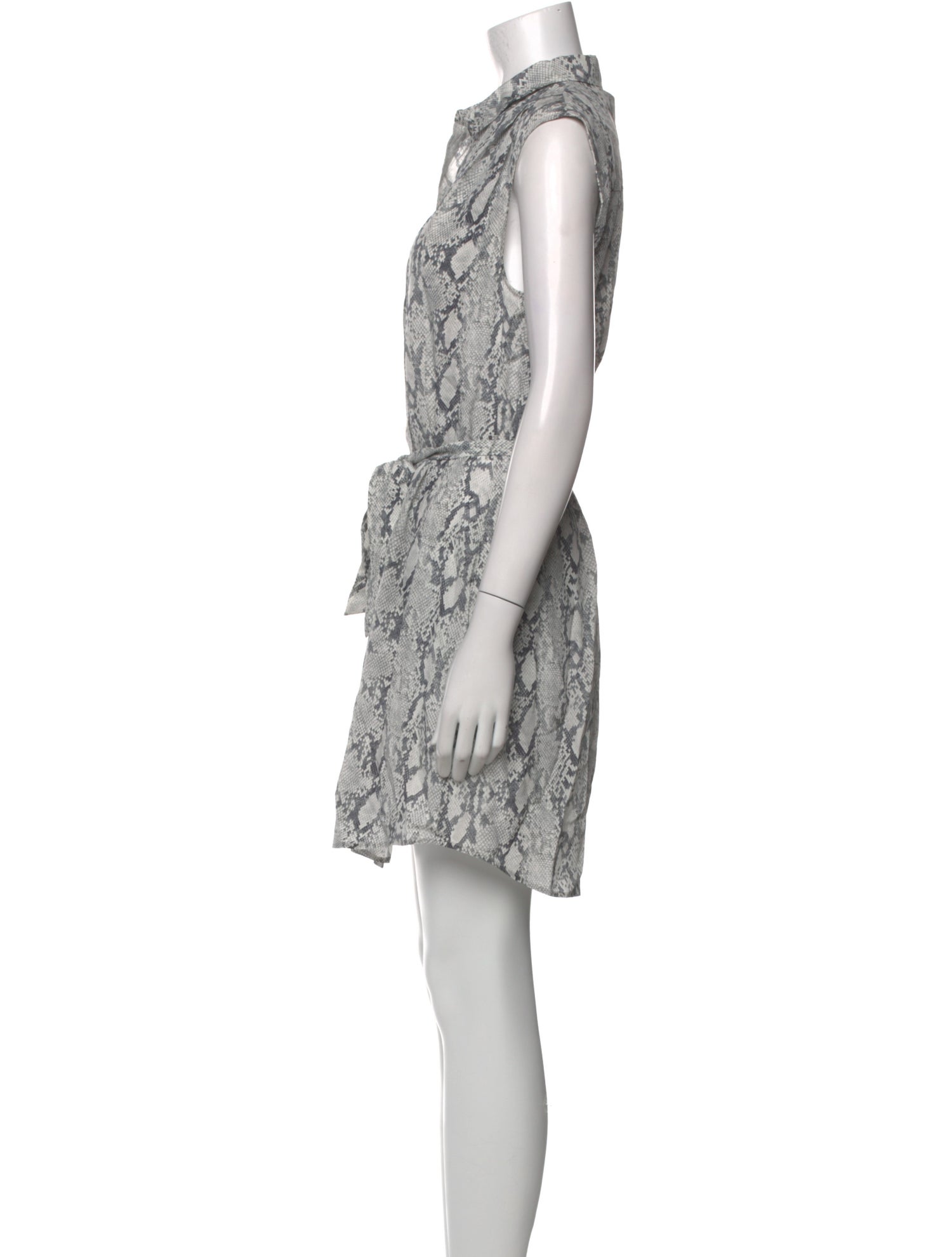 FRAME Printed Mini Dress