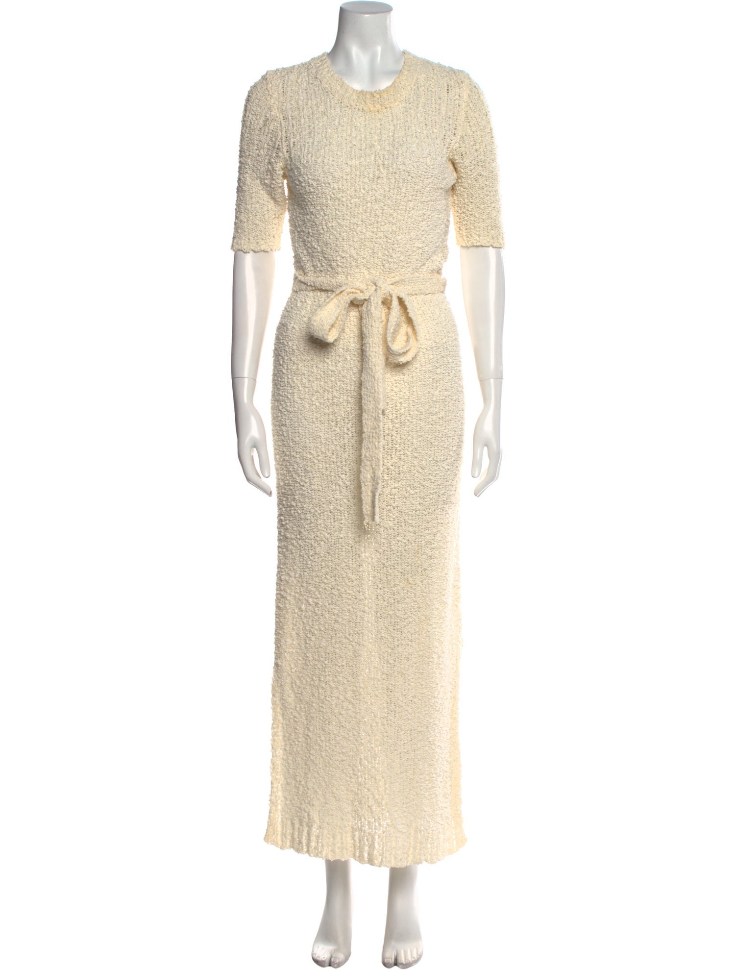 FRAME Crew Neck Long Dress