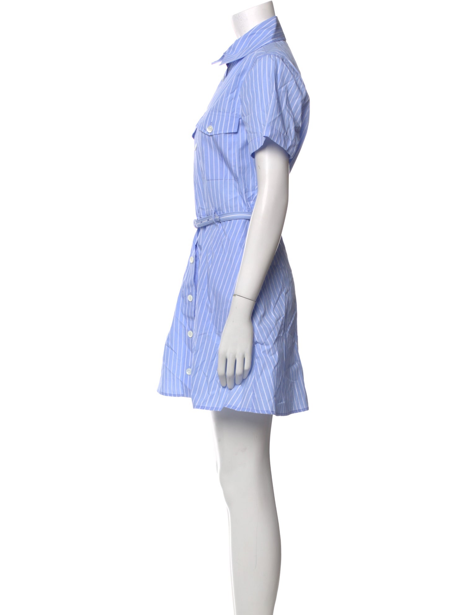 FRAME Striped Mini Dress