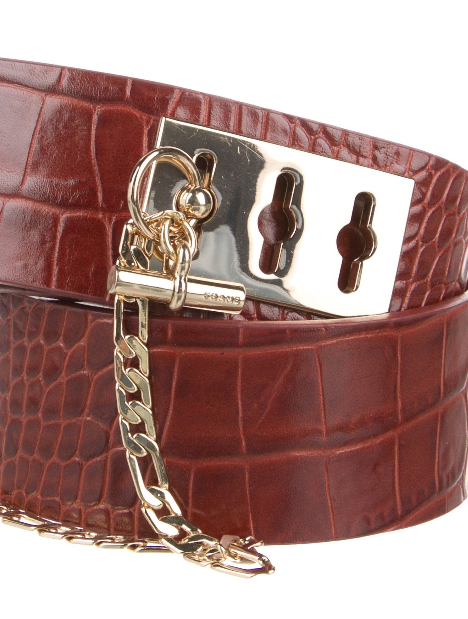 FRAME Crocodile Belt