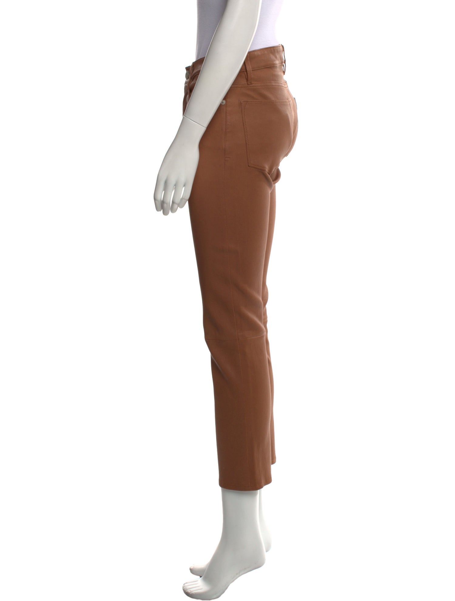 FRAME Wool Straight Leg Pants