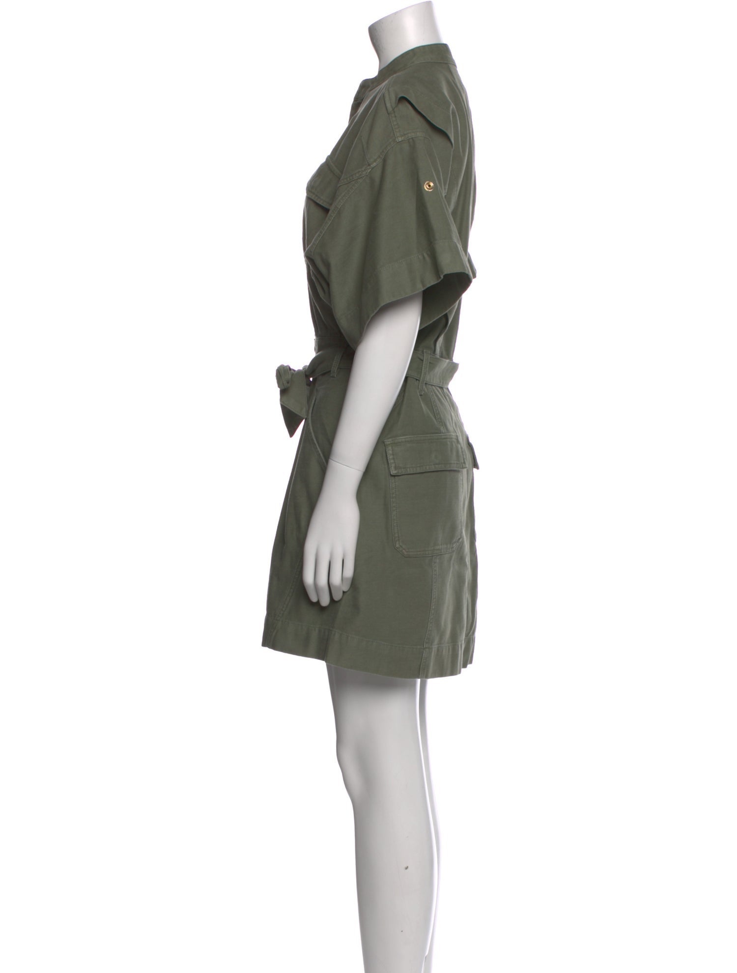 FRAME Mock Neck Mini Dress