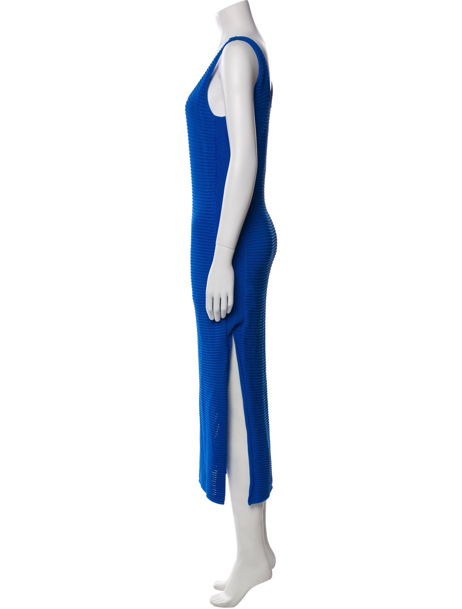 FRAME Scoop Neck Long Dress