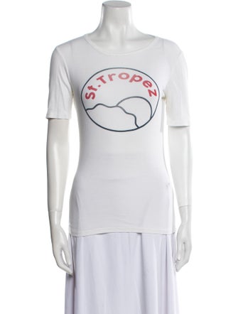 FRAME Supima Cotton Graphic Print T-Shirt