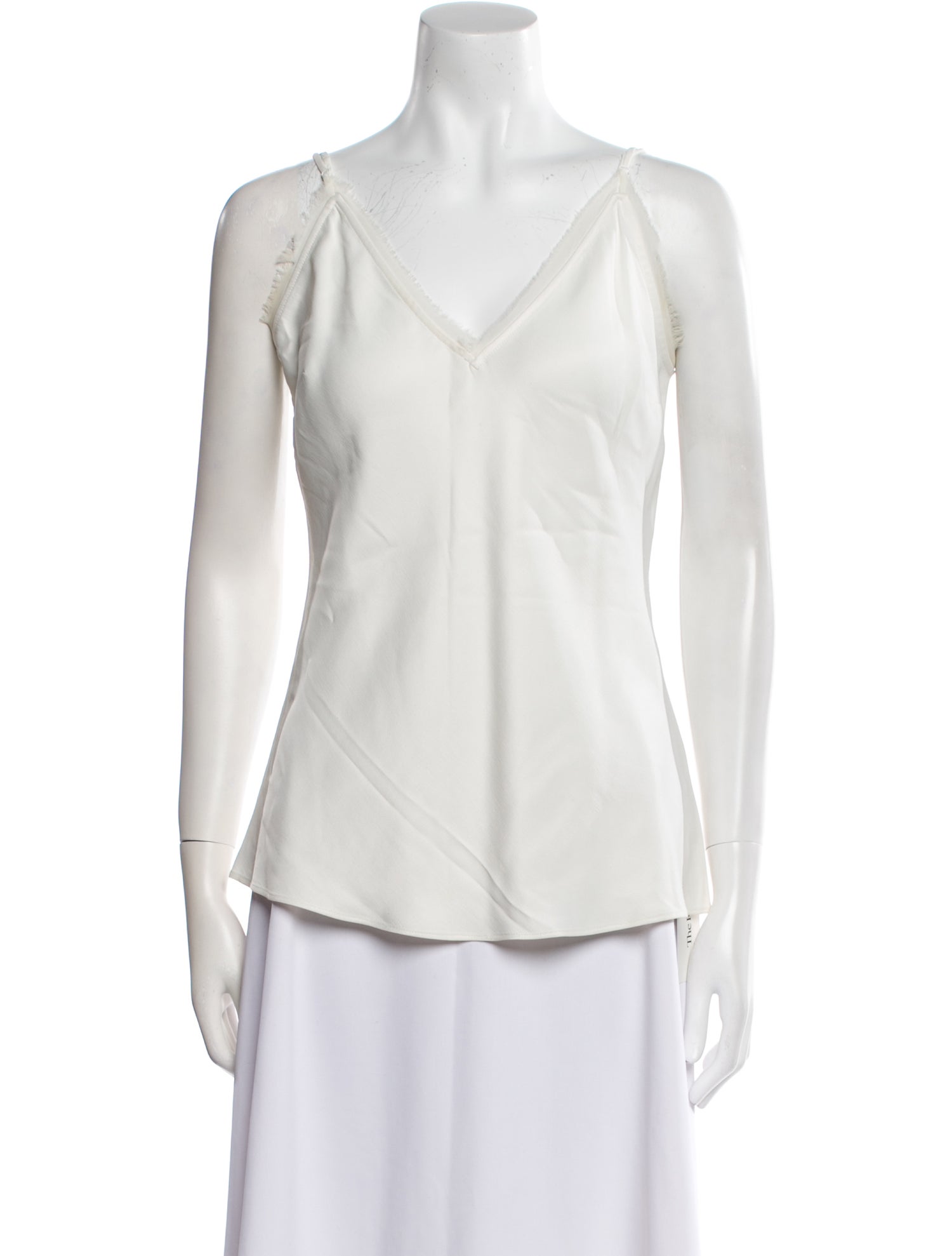 FRAME V-Neck Sleeveless Top