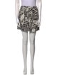 FRAME Printed Mini Skirt