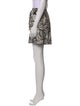 FRAME Printed Mini Skirt