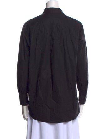 FRAME Long Sleeve Button-Up Top