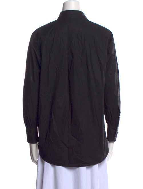 FRAME Long Sleeve Button-Up Top